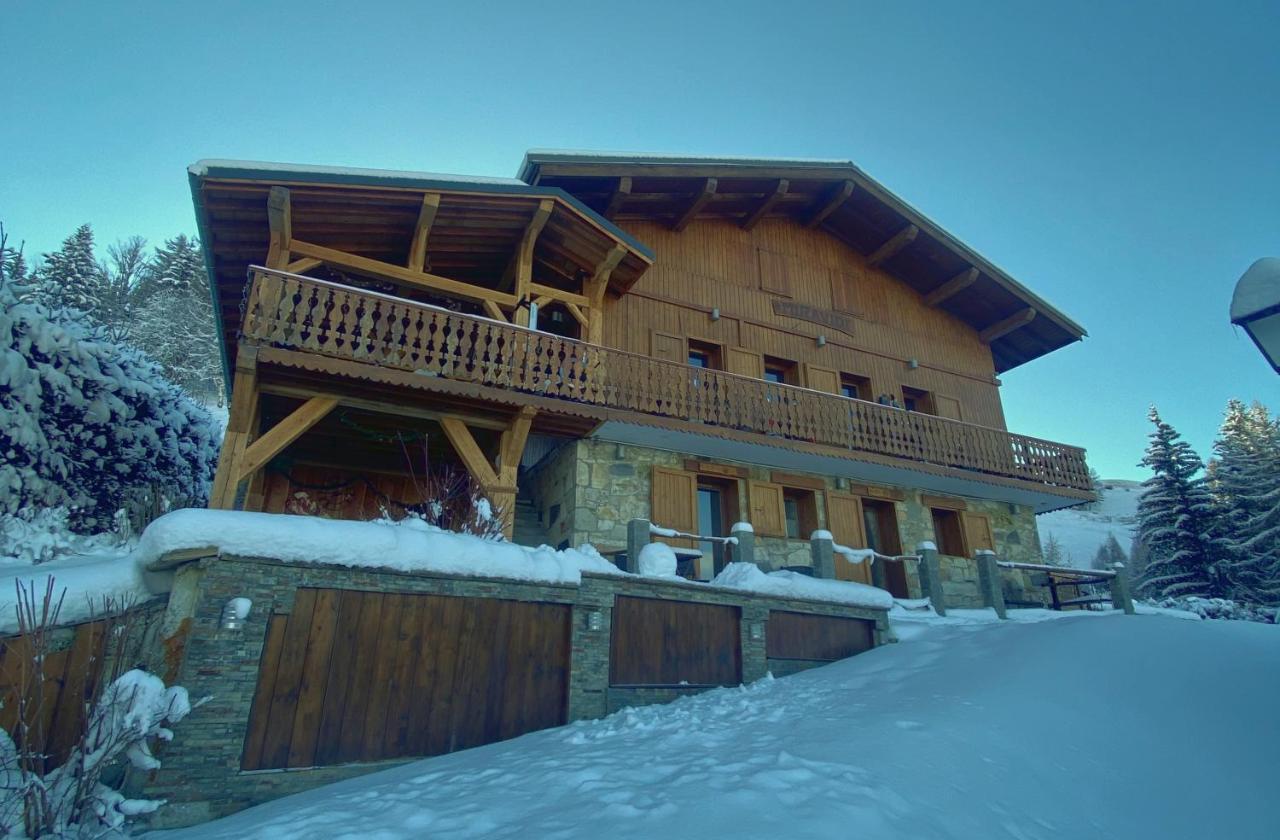Chalet Miravidi, Montchavin-La Plagne, Jacuzzi & Sauna Exterior photo
