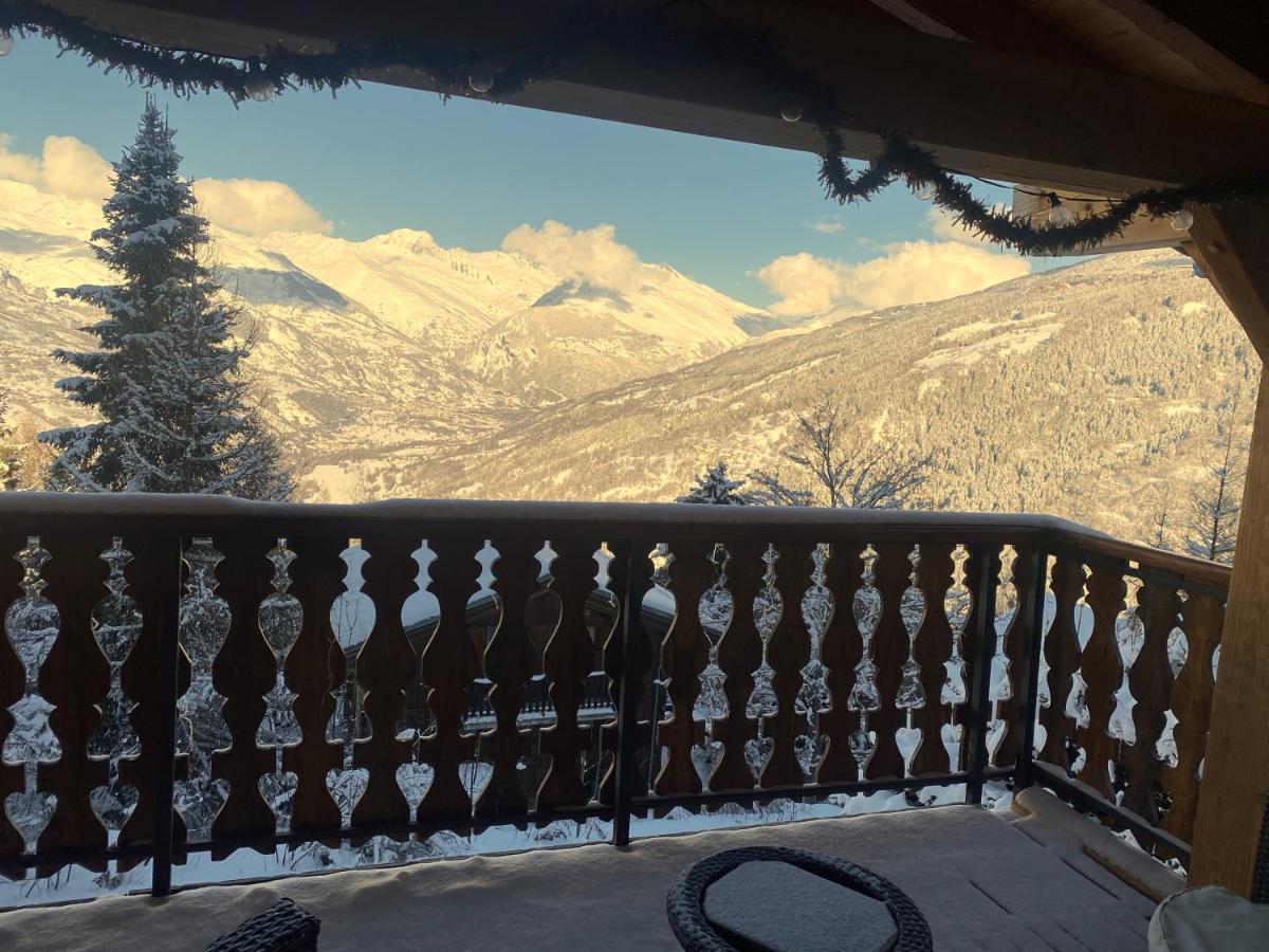 Chalet Miravidi, Montchavin-La Plagne, Jacuzzi & Sauna Exterior photo